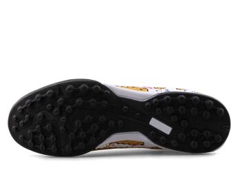 Air Laliga 565 Battal Halısaha Çoraplı - Beyaz/Altın/Desenli - 8