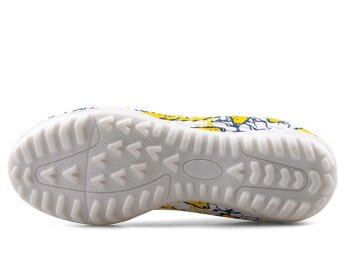 Air Laliga 565 Filet Halısaha Çoraplı - Beyaz/Sarı/Desenli - 4