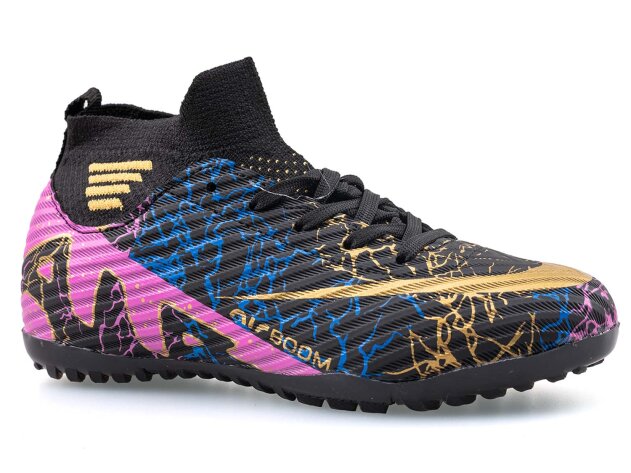 Air Laliga 565 Filet Halısaha Özel Seri 28-32 - Siyah/Altın/Desenli - 1