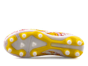 Air Laliga 565 Filet Krampon Çoraplı - Beyaz/Kırmızı/Desenli - 4