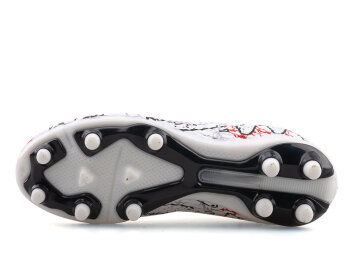 Air Laliga 565 Filet Krampon Çoraplı - Beyaz/Siyah/Desenli - 4