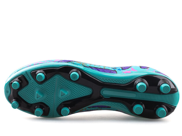 Air Laliga 565 Filet Krampon Çoraplı Özel (28-32) - Mor/Sarı/Desenli/Şeffaf - 4