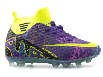 Air Laliga 565 Filet Krampon Çoraplı Özel (28-32) - Mor/Sarı/Desenli/Şeffaf - 5