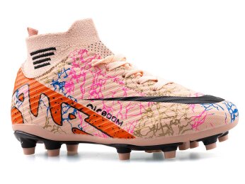 Air Laliga 565 Filet Krampon Çoraplı - Somon/Turuncu - Air Laliga