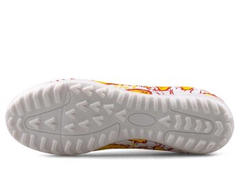 Air Laliga 565 Garson Halısaha Çoraplı - Beyaz/Kırmızı/Desenli - 4