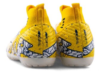 Air Laliga 565 Garson Halısaha Çoraplı - Beyaz/Laci/Desenli - 3