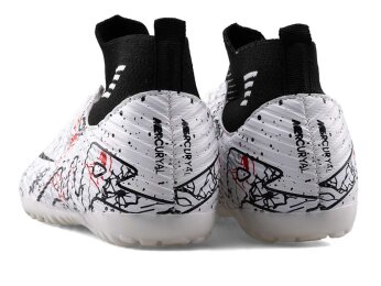 Air Laliga 565 Garson Halısaha Çoraplı - Beyaz/Siyah/Desenli - 3