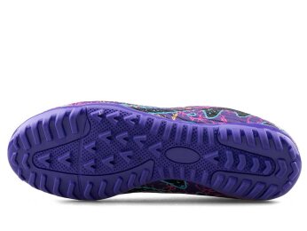 Air Laliga 565 Garson Halısaha Çoraplı - Mor/Turkuaz Desenli - 4