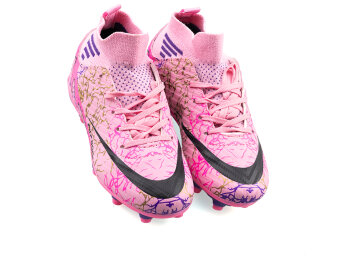 Air Laliga 565 Garson Krampon Çoraplı - Pembe/Mor Desenli - 2