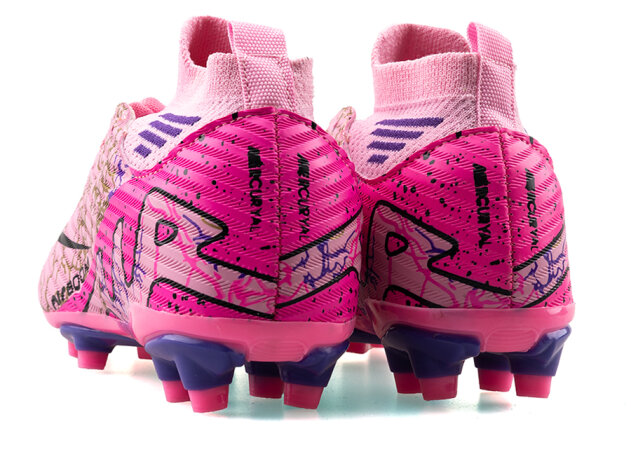 Air Laliga 565 Garson Krampon Çoraplı - Pembe/Mor Desenli - 3