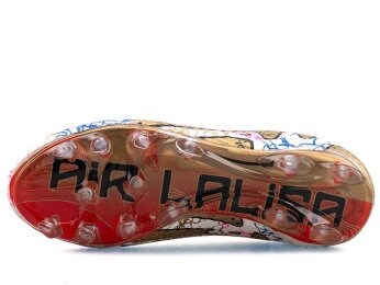 Air Laliga 565 Merdane Krampon Çoraplı (40-42) - Beyaz/Altın/Desenli - 4