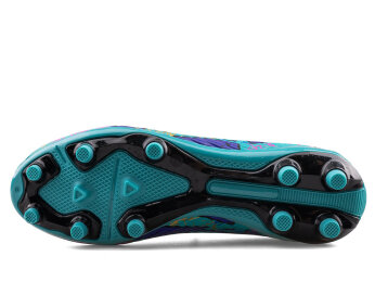 Air Laliga 565 Merdane Krampon Çoraplı (40-42) - Turkuaz/Mor/Desenli - 4