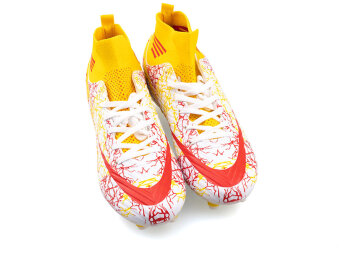 Air Laliga 565 Merdane Krampon Çoraplı - Beyaz/Kırmızı/Desenli - 2