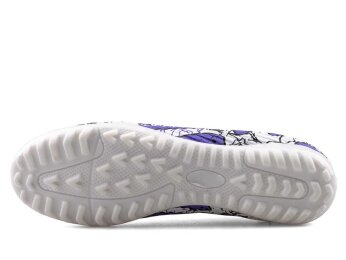 Air Laliga 600 Filet Halısaha Çoraplı - Beyaz/Mor/Desenli - 4