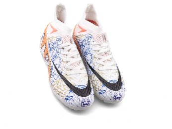 Air Laliga 600 Filet Halısaha Çoraplı - Beyaz/Somon/Desenli - Air Laliga