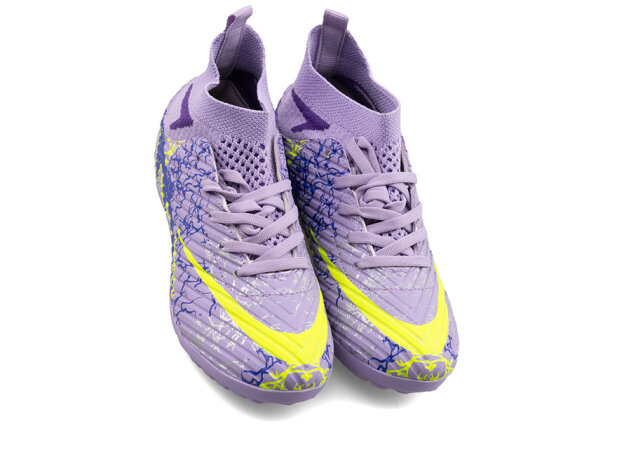 Air Laliga 600 Filet Halısaha Çoraplı - Lila/Mor/Desenli - 2