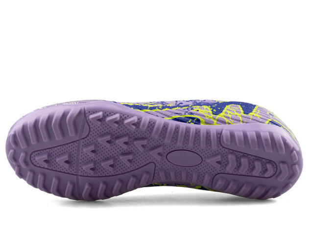 Air Laliga 600 Filet Halısaha Çoraplı - Lila/Mor/Desenli - 4