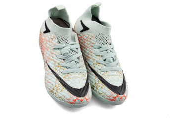 Air Laliga 600 Filet Halısaha Çoraplı - Su Yeşili/Somon/Desenli - 2