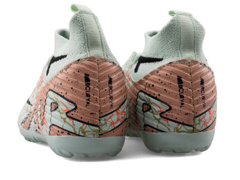 Air Laliga 600 Filet Halısaha Çoraplı - Su Yeşili/Somon/Desenli - 3