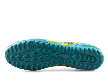 Air Laliga 600 Filet Halısaha Çoraplı - Turkuaz/Sarı/Desenli - 4