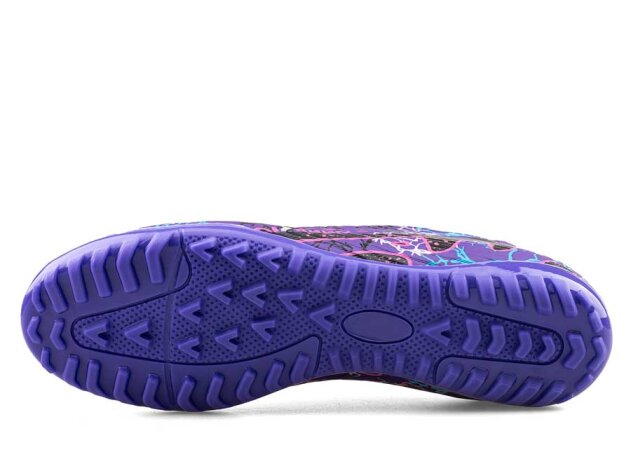 Air Laliga 600 Garson Halısaha Çoraplı - Mor/Fuşya/Desenli - 4