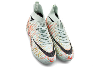 Air Laliga 600 Garson Halısaha Çoraplı - Su Yeşili/Somon/Desenli - Air Laliga