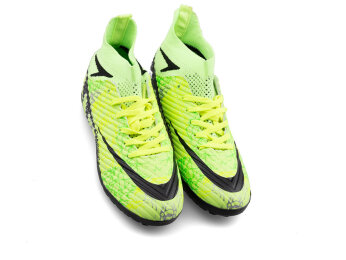 Air Laliga 600 Garson Halısaha Çoraplı - Yeşil/Siyah/Desenli - Air Laliga