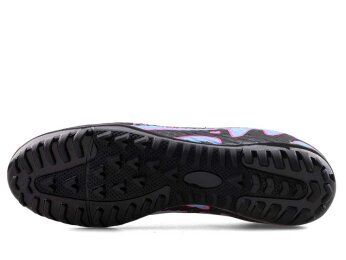 Air Laliga 600 Merdane Halısaha Çoraplı - Siyah/Lila/Desenli - 4