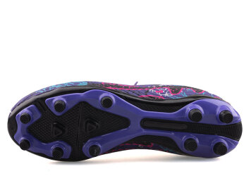 Air Laliga 600 Merdane Krampon Çoraplı - Mor/Fuşya/Desenli - 4