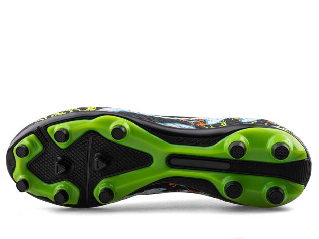 Air Laliga 600 Merdane Krampon Çoraplı - Siyah/Sarı Desenli - 4