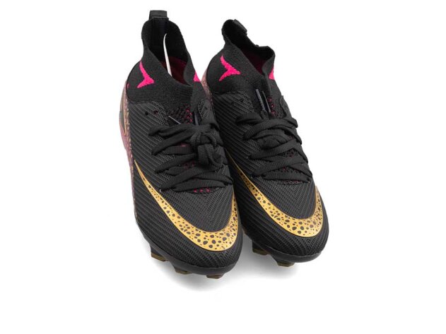 Air Laliga 610 Filet Krampon Çoraplı - Siyah/Altın - 2