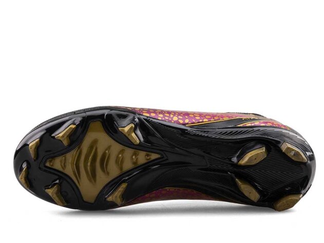 Air Laliga 610 Filet Krampon Çoraplı - Siyah/Altın - 4