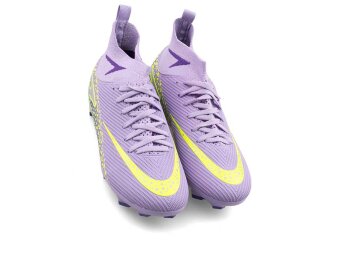 Air Laliga 610 Garson Krampon Çoraplı - Lila/Sarı - Air Laliga