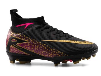 Air Laliga 610 Garson Krampon Çoraplı - Siyah/Altın - Air Laliga