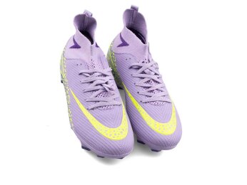 Air Laliga 610 Merdane Krampon Çoraplı - Lila/Sarı - Air Laliga