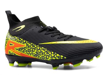 Air Laliga 610 Merdane Krampon Çoraplı - Siyah/Sarı - Air Laliga