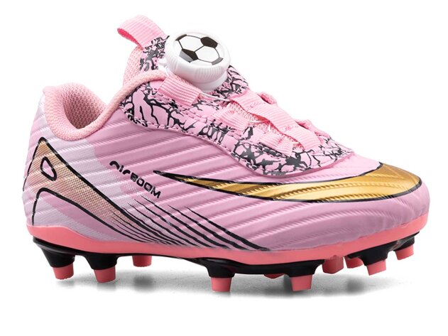 Air Laliga 620 Patik Krampon - Pembe/Siyah - 1