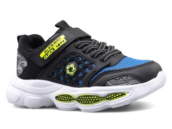 Alessio 019 Filet Anrk - Siyah/Saks B.T - Alessio