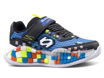 Alessio 03 Patik Anrk Dijital - Siyah/Saks B.T - Alessio