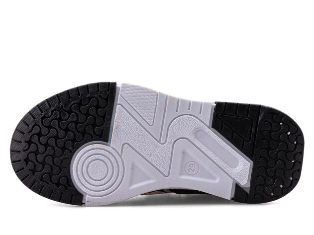 Alessio 039 Patik Cilt Işıklı - Siyah/Lila/Beyaz/Siyah T - 4