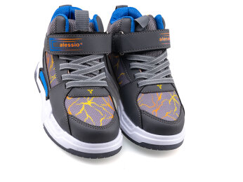 Alessio 042 Patik Cilt Su İtici Işıklı - Füme/Turuncu B.F.T - 2