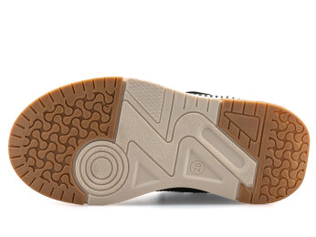 Alessio 042 Patik Cilt Su İtici Işıklı - Siyah/Bej/Bej/Krep.T - 4