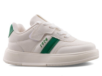 Alessio 048 Patik Cilt - Bej/Yeşil/Bej T - 1