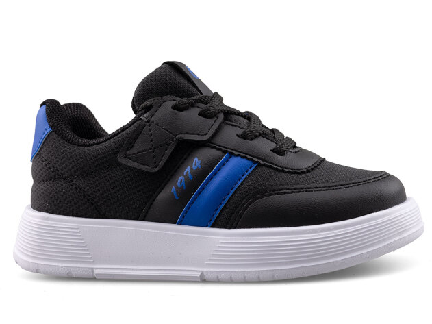 Alessio 048 Patik Cilt - Siyah/Saks/B.T - 1