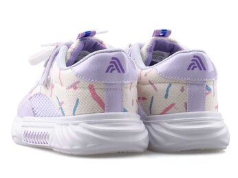 Alessio 055 Filet Keten - Beyaz/Lila B.t - 3