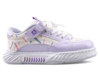 Alessio 055 Filet Keten - Beyaz/Lila B.t - Alessio