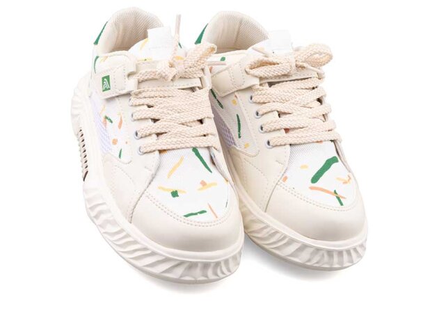 Alessio 055 Filet Keten - Ekru/Taba/Ekru - 2