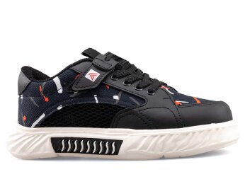 Alessio 055 Filet Keten - Siyah/Kırmızı/Taba/Ekru - Alessio