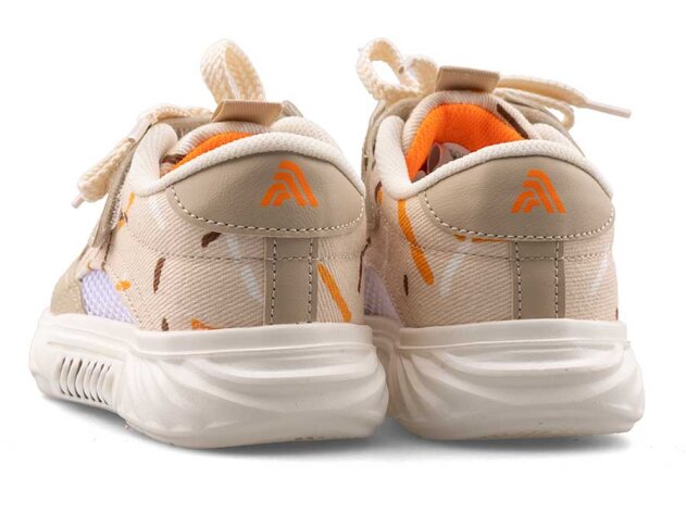 Alessio 055 Patik Keten Işıklı - Bej/Ekru T. - 3