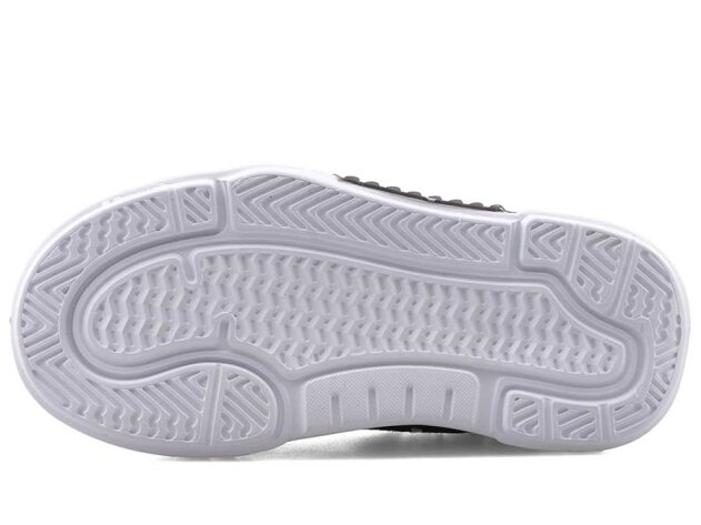 Alessio 055 Patik Keten Işıklı - Siyah/Lila B.T - 4